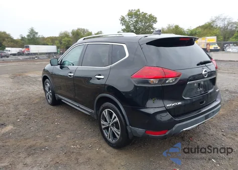 2017 Nissan Rogue Sl из США, поврежденный, VIN 5N1AT2MV4HC747751